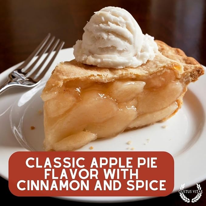 Apple Pie Cane Sugar | Artisanal Infused Sugar |1:1 Replacement For Cane Sugar | All Natural, Non GMO | Gourmet Sweetener | Hand Made, Small Batch | GLP-1 Friendly | Made in USA | Magnetic Tin | Gustus Vitae | #81