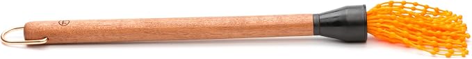 Outset Basting Brush With Rosewood Handle, BBQ Sauce Mop