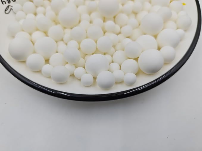 Mixed Edible White Pearl Sugar Sprinkles, 4.23 oz Candy Pearls Ideal for Baking, Cake and Cupcake Toppers, Cookie Decoration, Ice Cream Topping (7,10,14mm)
