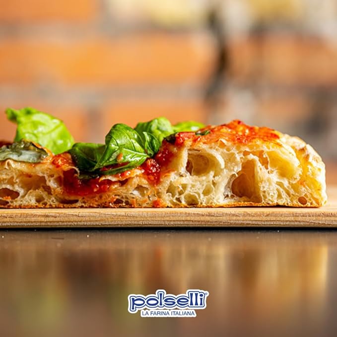POLSELLI 2 Pack Semola Flour, Semolina Rimachinata Di Grano Duro 1 kg | Double-Milled Durum Wheat Flour For Bread, Pizza And Pasta Making, Fine Texture, Easy Dough Handling, Product Of Italy.
