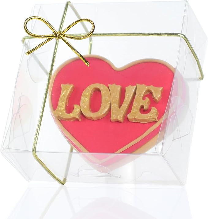 RomanticBaking 3.25" X 3.25" X 1.5" 30pcs Clear Homemade Treat Boxes for Cookies, Soap, Chocolate, Macarons,Truffle, Brownie