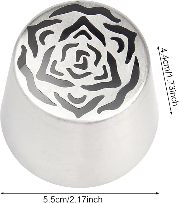 Russian Piping Nozzles Flower Frosting Nozzles Cake Decorating Nozzles Set Rose Tulip Icing Piping Tips Cake Decorations Supplies,DIY Cupcakes Dessert B