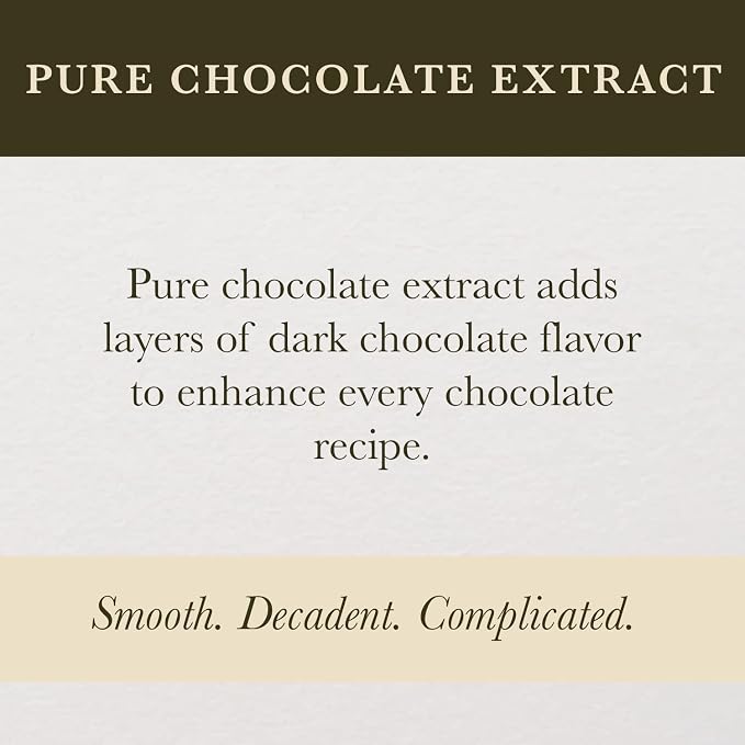 Cook's Pure Chocolate Extract 32 oz