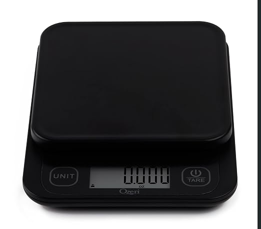 Ozeri Garden and Kitchen Scale II, with 0.1 g (0.005 oz) 420® Variable Graduation Technology®