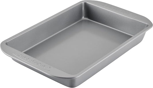 Farberware Nonstick Bakeware 9x13 Baking Pan, Rectangular Cake Pan, Gray
