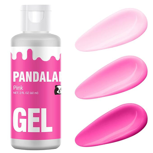 Pink Gel Food Coloring - Pandalab 2 Ounce High Concentrated Food Dye for Baking, Cake, Cookie, Fondant, Icing, Easter Egg, Macaron, DIY Slime (60ml)