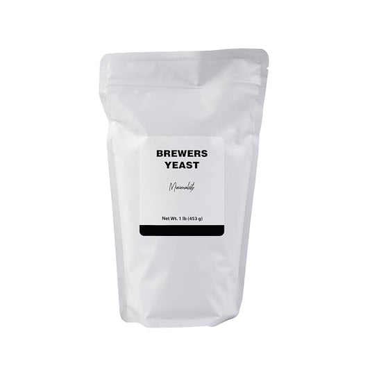 Minimalist Brewer's Yeast, For Baking and Nutritional Supplement, Packaged in a Resealable Bag (16 Ounce)