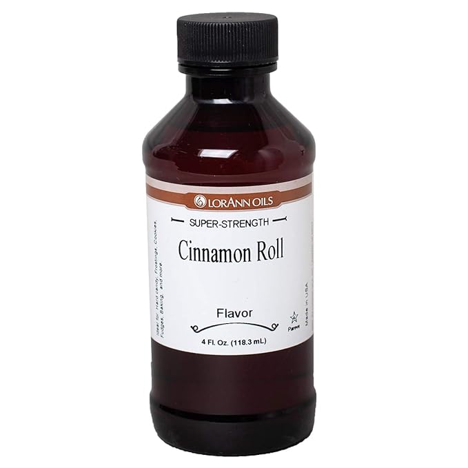 LorAnn Cinnamon Roll SS Flavor, 4 ounce bottle