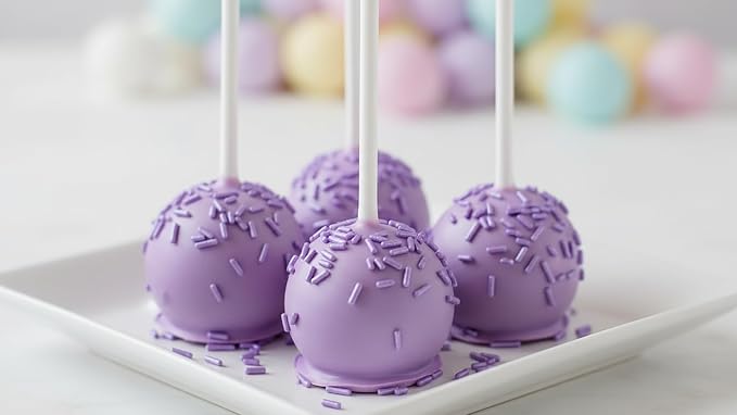 NCS Pearlized Purple Jimmies Edible Sprinkles – Cupcake, Cake & Cookie Decorations, 7 oz