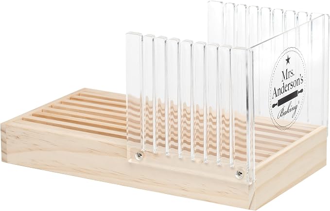 Mrs. Anderson’s Baking Bread Cutter Slicing Guide with Crumb Catcher, 12.5-Inches x 6.375-Inches