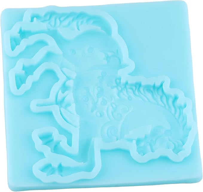 Horse Fondant Molds Horse Animal Silicone Chocolate Mold for Cake Decorating Cupcake Topper Chocolate Candy Gum Paste Polymer Clay