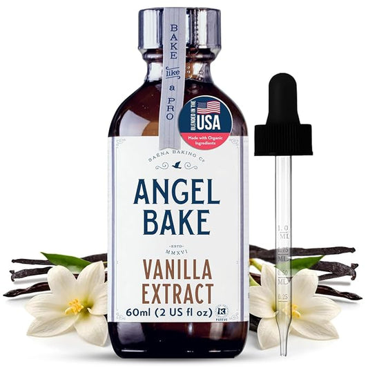 Angel Bake Pure Madagascar Vanilla Extract, 2 oz