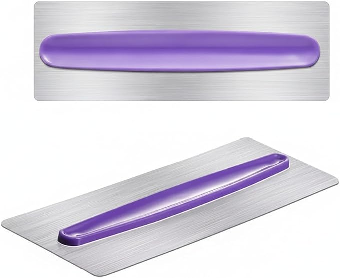 Wedding and Birthday Cake Decorating, Metal Icing Smoother Scraper, 10.8 Inch Rigid Blade for Smooth Frosting (1 Piece)