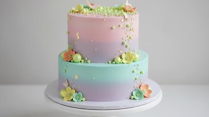 Zali Edible Pearl Sprinkles, Green, 26 Colors Mixed Size | Gluten Free, Food Grade, For Cakes, Cupcakes, Cookies, Donuts & Ice Cream, Wedding & Valentine's Day Decoration
