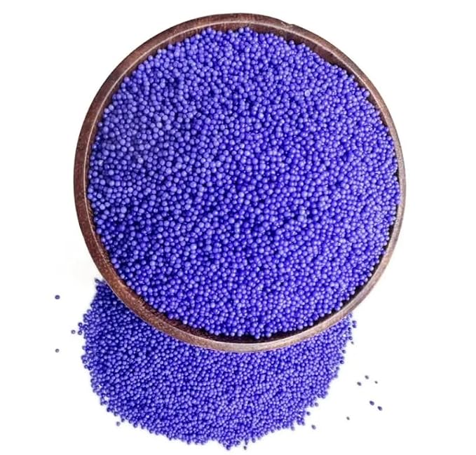 NY Spice Shop Purple Nonpareils - 3 Pound Colorful Candy Sprinkles - Purple Nonpareil Candies - Candy Sprinkles for Decorating Cupcakes, Cookies, Cakes, Chocolates and Desserts