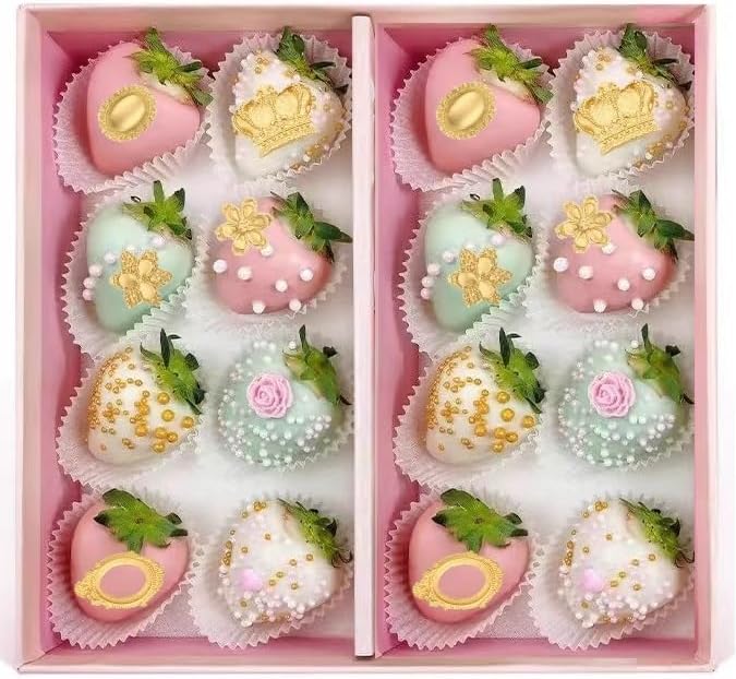 Vintage Picture Frame Fondant Mold Baroque Style Crown Rose Flower Silicone Mold for Chocolate Sugarcraft Cupcake Topper Jewelry Polymer Clay Crafting Projects