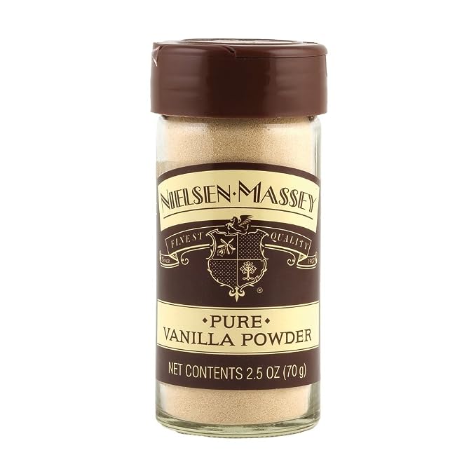 Nielsen-Massey Pure Vanilla Powder for Baking and Cooking, 2.5 Ounce Jar