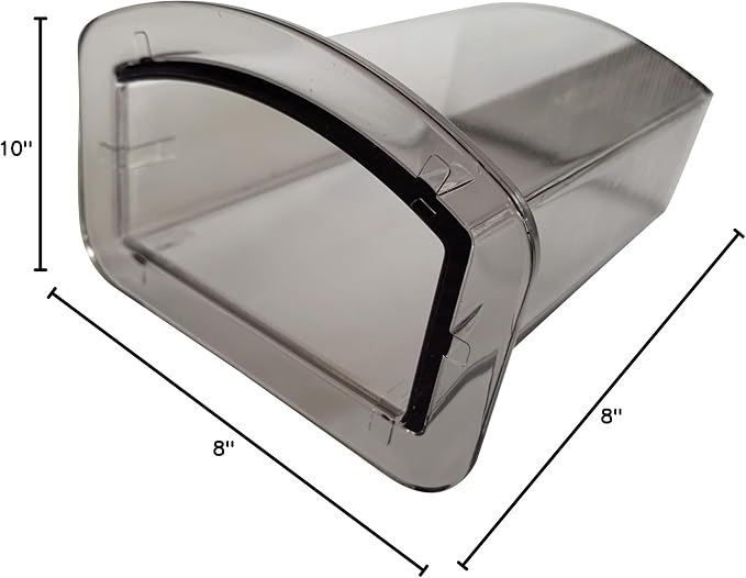 Genuine OEM Replacement Part for Ninja Food Processor BN600 BN601 BN602 (Pusher), Clear
