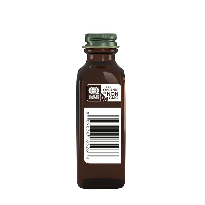 Simply Organic Almond Extract, Certified Organic, 2-Ounce Container