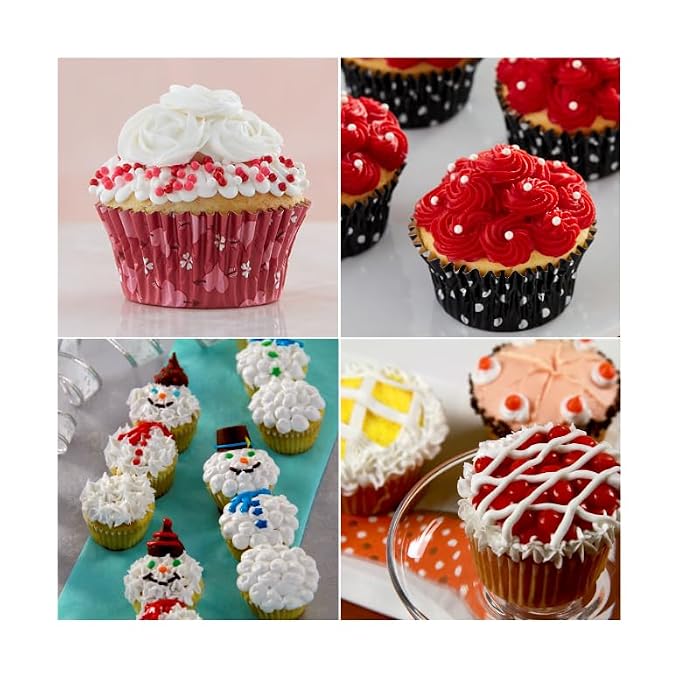 Cake Mate Decorating Icing Red, White & Blue Bundle – Great for Decorating Cakes, Cookies & More | Valentines Decorating, Holidays (three 8oz Pouches)