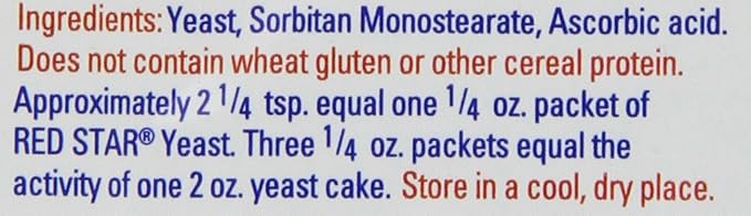 Red Star Quick Rise Yeast, 3/4-Ounce (Pack of 9)