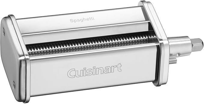 Cuisinart Prs-50c Precision Master Stand Mixer Pasta Roller and Cutter Attachment, Silver