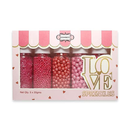 Confect Disco Ball Mashup Sprinkles DM Multipack 12 100 GMS for Cake Cupcake Décor