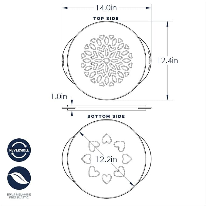 Nordic Ware Lattice & Hearts Pie Top Cutter