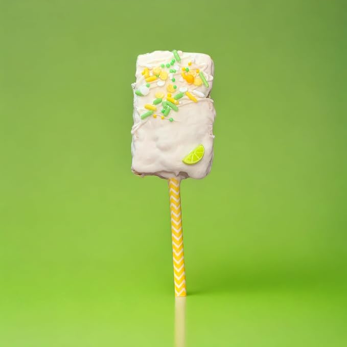 COOL MOM SPRINKLES Lemon Lime Sprinkles (4 oz.) – Fiesta Themed Sprinkles for Decorating Margarita Cakes, Cupcakes, Cookies & Desserts – Mixed in the USA/Gluten-Free