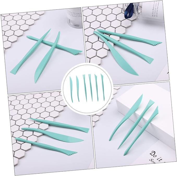 1set Fondant Modeling Tools Set Cake Sculpting Kit for Sugar Paste Decoration Lightweight for Home Baking and