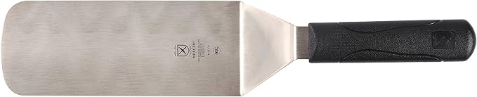 Mercer Culinary Millennia Turner/Spatula, 8 Inch x 3 Inch Blade, Black Handle