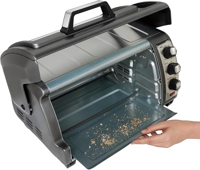 Hamilton Beach (31126) Toaster Oven, Convection Oven, Easy Reach,Silver