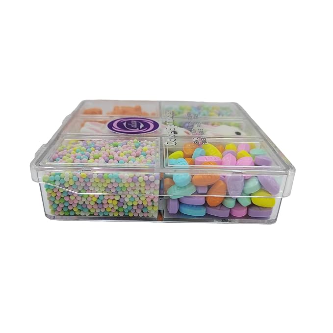 Easter Sprinkles for Cupcakes, Edible Carrot Easter Egg Sprinkles with Sugar Pearls Jimmies Nonpareils and 3 Pieces Bunnys for Cake Decorating Baking Cookies Cupcake Topper