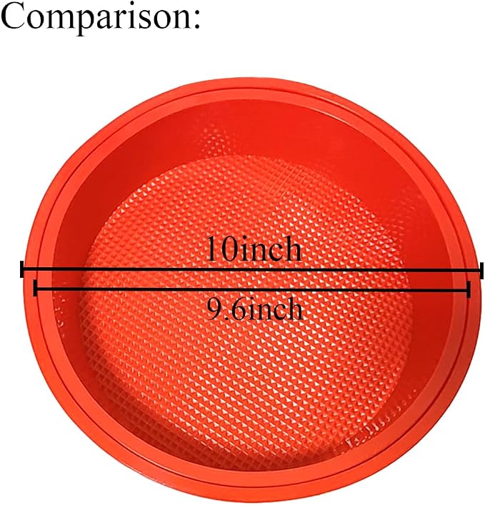 Springform Pan Protector for 9 inch, 9.5 inch Round Springform Pan Silicone Cheesecake Water Bath Sleeve Waterproof Cheesecake Baking Accessories