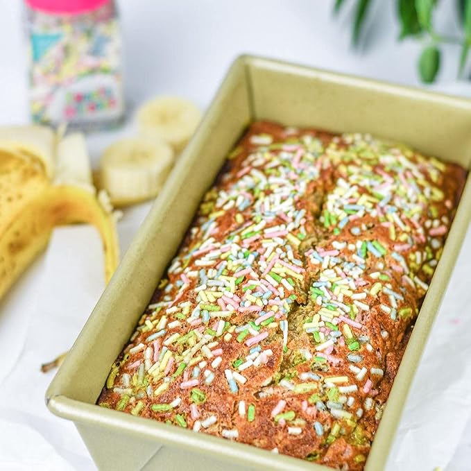 Pastel Sprinkles for Baking Cake and Cupcakes - Pastel Sprinkles Decorations for Ice Cream Toppings Cake Jimmies Donuts Cookies