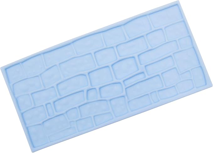 6 Packs Fondant Impression Mat Fondant Texture Mats Clay Mold Set Lace Embossing Mat Fondant Cake Embossed Impression Sheets for Cake Decorating