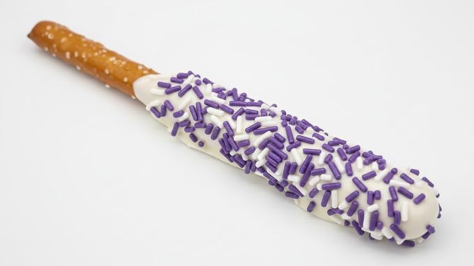 NCS Pearlized Purple & White Jimmies Edible Sprinkles – Cupcake, Cake & Cookie Decorations, 7 oz
