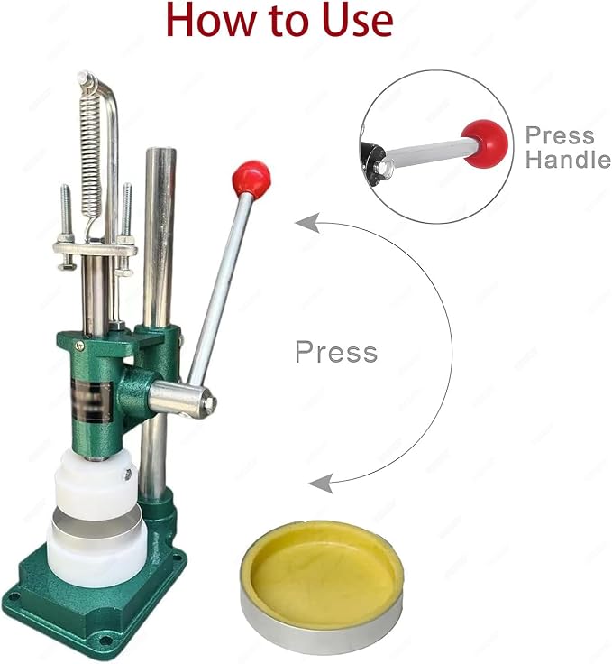 Manual Egg Pie Press Machine,with 1 Mold Kitchen Baking Tools, Cheese Tart Crust Press Machine,or Making Egg Tart Pie Crepe Cookies,Cheese tarts, Flower-Shaped tarts B01