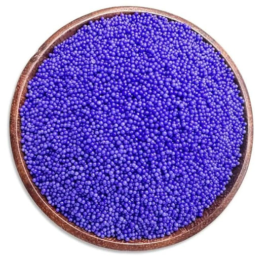 NY Spice Shop Purple Nonpareils - 1 Pound Colorful Candy Sprinkles - Purple Nonpareil Candies - Candy Sprinkles for Decorating Cupcakes, Cookies, Cakes, Chocolates and Desserts