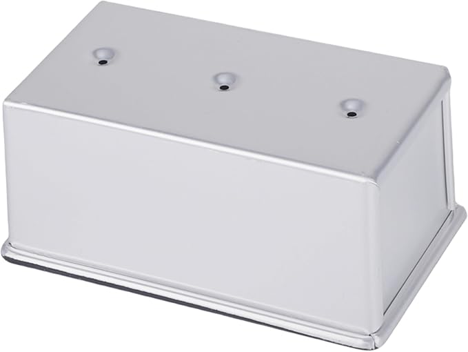 Shokupan Bread Pan 1.5 Loaf - Japanese Bread Pan, Pullman Bread Pan with Lid, Iron Aluminum Plated for Commercial Use, Durable Silver Mold