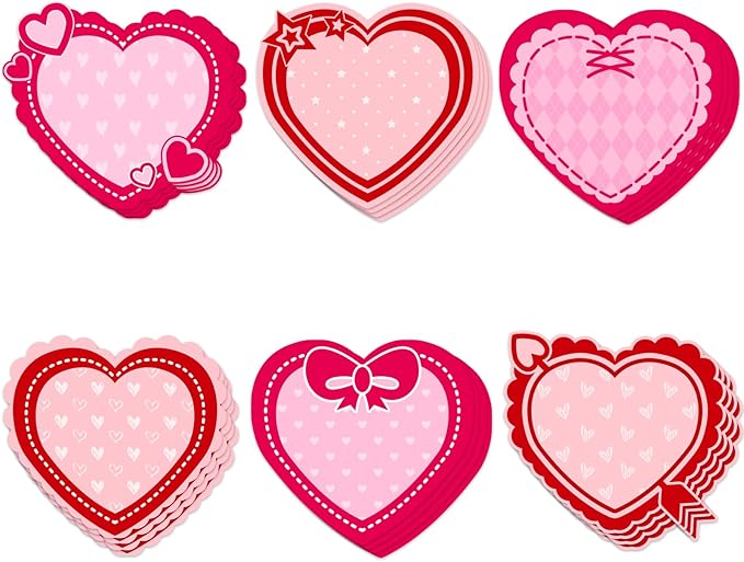 Vuzvuv 60Pcs Paper Heart Cutouts for Bulletin Board Decorations,Heart Cut Outs for School Wall Decor,Classroom Decorations