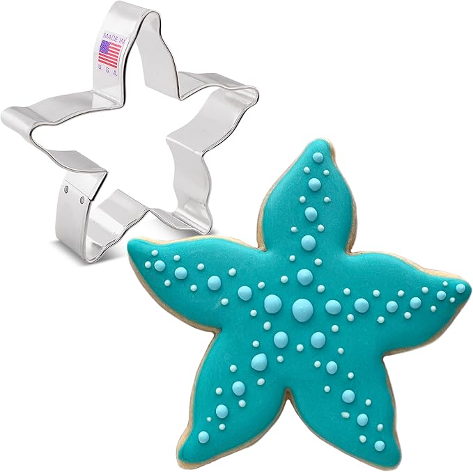 Ann Clark Starfish Cookie Cutter 3-3/4" Made in USA