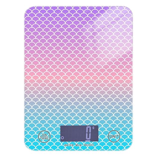 Food Scale Kitchen Scale Food Scales Digital Weight Grams and Ounces Small Electronic Food Scale for Baking Cooking Gradient Fish Scale