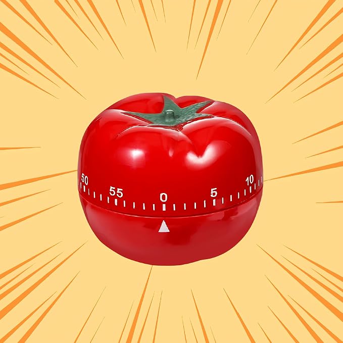 Cute Tomato Shape Kitchen Cooking Timer Kitchen 360 Degree Rotating Craft Mechanical Wind Up 60 Minutes Timer