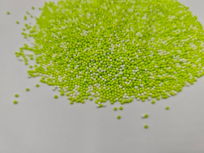 Edible Halloween Nonpareil Sprinkles, 2mm Sugar Pearls for Cake Decorating, Baking, Ice Cream, Cookies, Cupcake Topper Decorations,5.9oz(White&Orange&Black&Green&Purple)