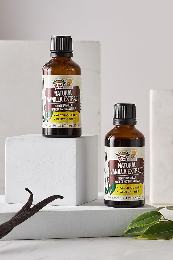 Pure Vanilla Extract Madagascar Bourbon Variety / Non Alcoholic Vanilla Extract, Sustainably and Ethically Sourced Vanilla / 1.7 Fl oz / 50 ml / Halal / Glas bottle