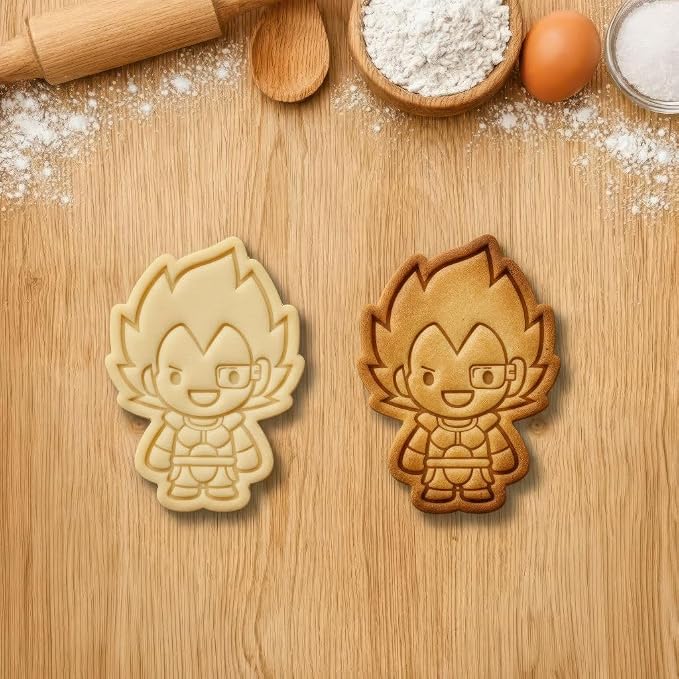 Allenjoy Cookie Cutters & Stamps, Sevenorbs Biscuit Cutter Embosser Molds for Baking, Fondant, Polymer Clay - Funny Kitchen Accessories, Novelty DIY Supplies, Party Favors, Decorations, Gifts