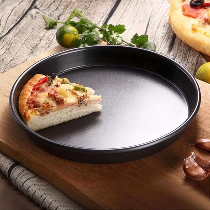 12 Inch Round Baking Cake Pan Carbon Steel Non-Stick Light Bakeware Restaurant Kitchen Baking Tool