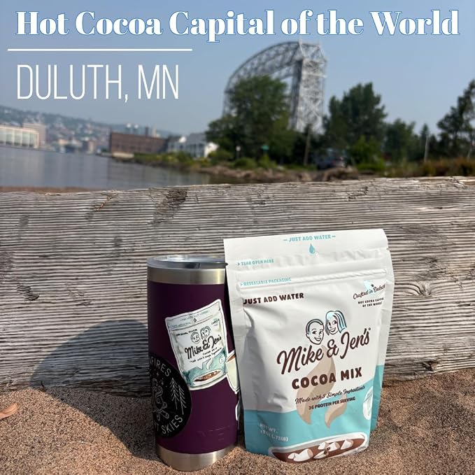 Mike & Jen’s Hot Cocoa Mix. 5 Simple Ingredients. 12 Ounce Package (11 Servings)