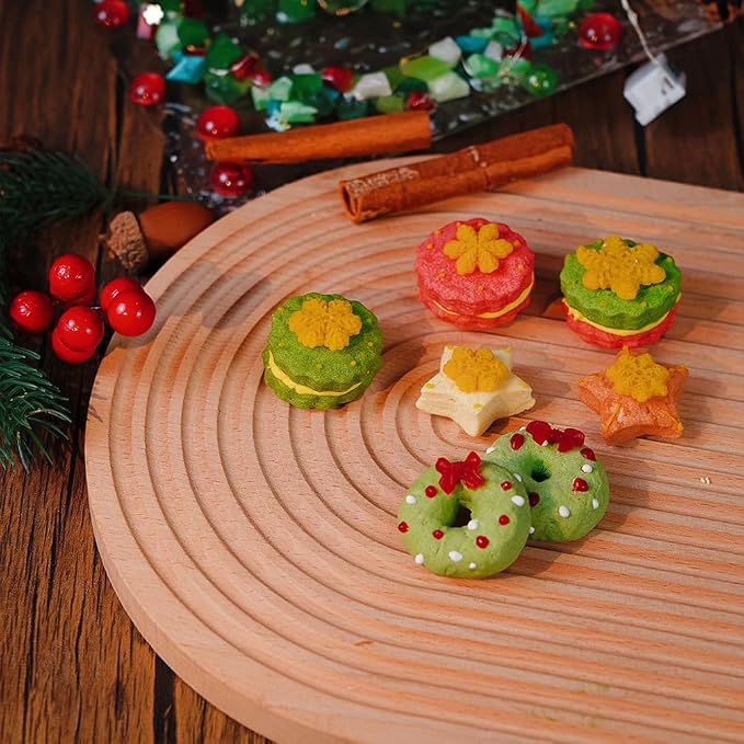Funshowcase Mini Donut Silicone Mold 18 Cavity 12x7x0.4''